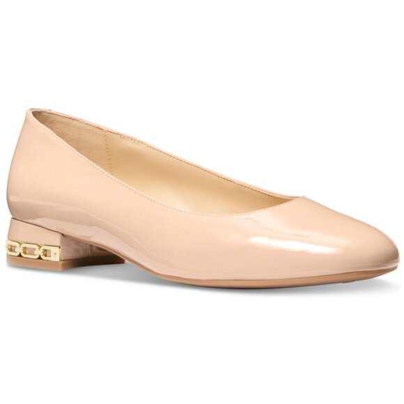 Michael Michael Kors Women's June Chain-Detail Ballet Flats - Picture 1 of 3